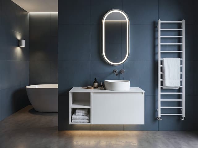 LOREA szafka wisząca dolna 30x44x51,2cm, biały mat