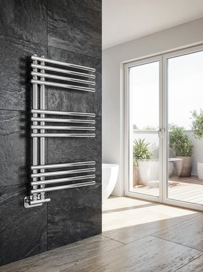 NYMPHA grzejnik łazienkowy 500x800mm, chrom