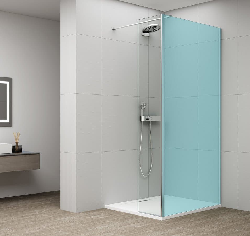 ESCA Panel obrotowego do stałe szkło, 300mm, chrom