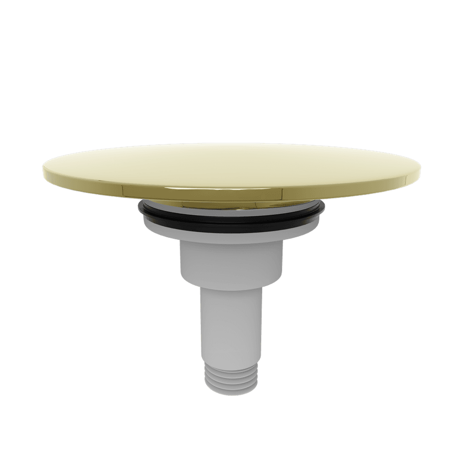 Korek zapasowy do zestawu odpływowego, klik-klak, złoto