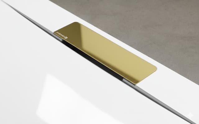 KAZUKO syfon brodzikowy, DN40, maskownica złoto