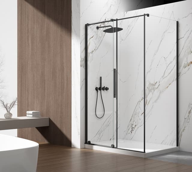 SPIRIT BLACK kabina prysznicowa 1200x900mm wariant L/P