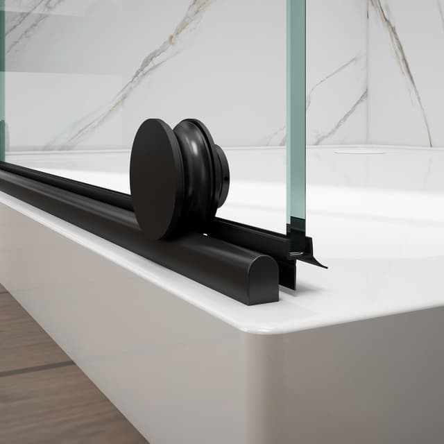 SPIRIT BLACK kabina prysznicowa 1200x1000mm wariant L/P