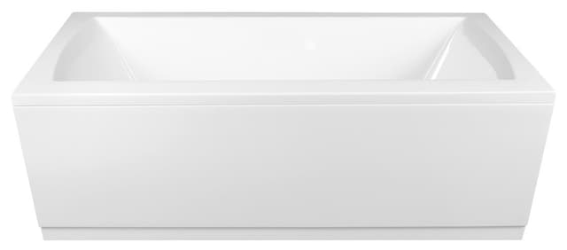 ELVINA wanna prostokątna 180x80x50cm, biały