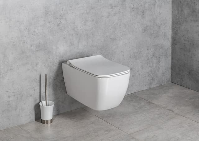 VEA WC wiszące, Rimless, 34,5x52cm, biały