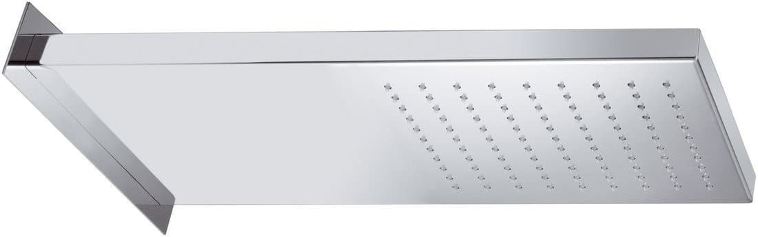 Deszczownia ścienna , 500x200mm, stal nierdzewna polerowana