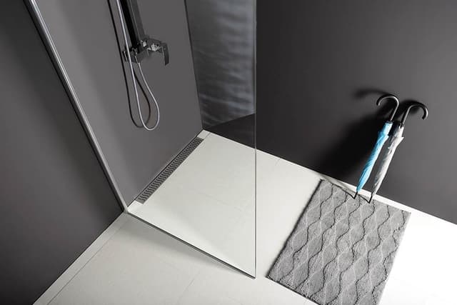 MODULAR SHOWER ścianka stała, montaż do ściany, 800 mm