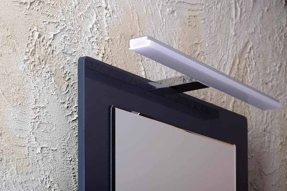 FELINA LED oświetlenie ścienne , 8W, 308x15x112mm, IP44, chrom