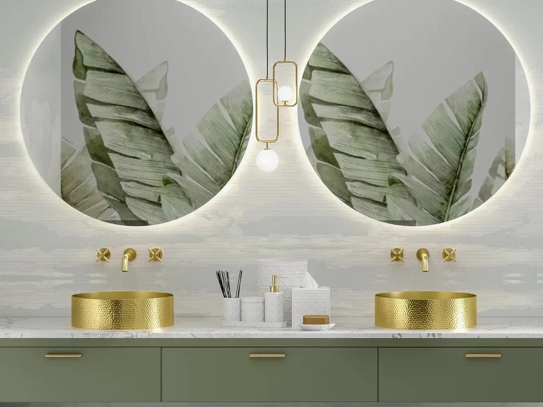 Umywalki kolorowe ożywią każdą przestrzeń