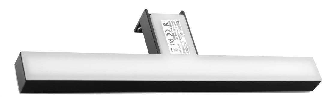 VERONICA 2 oświetlenie ścienne LED, 8 W, 300x25x83 mm, IP44, czarny