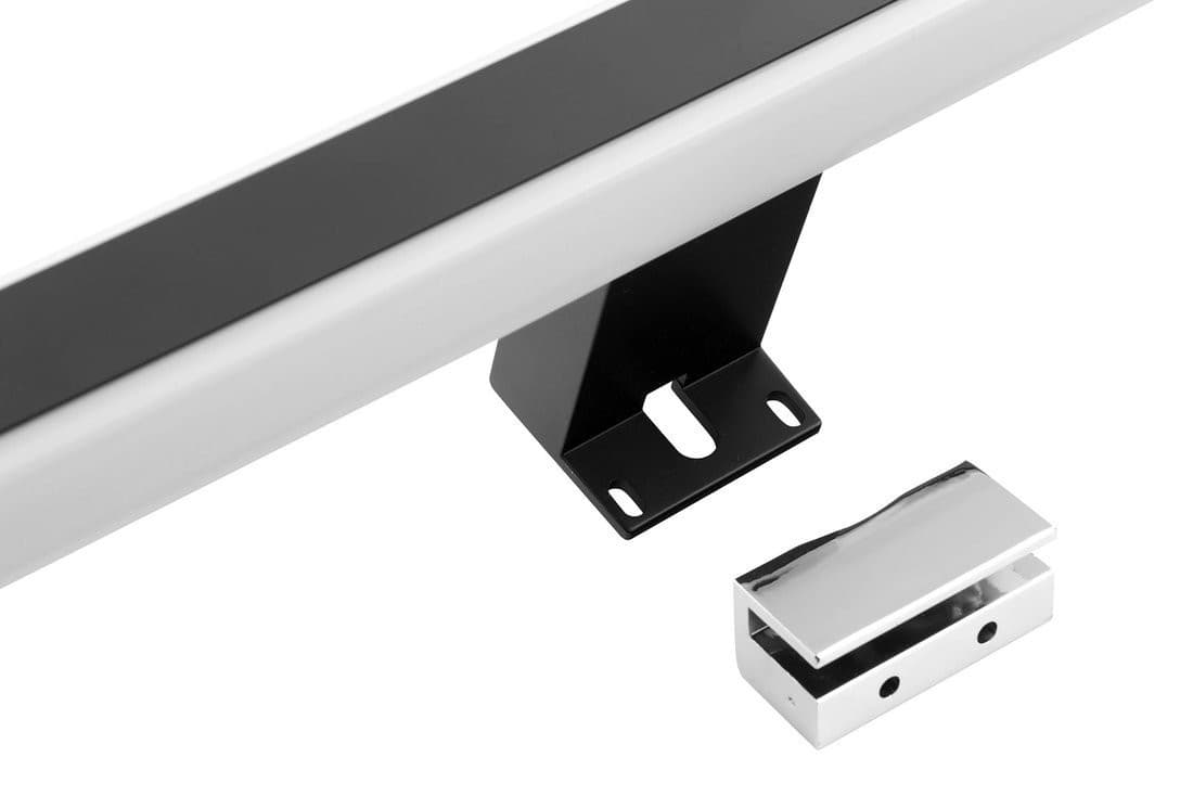 VERONICA 2 oświetlenie ścienne LED, 8 W, 300x25x83 mm, IP44, czarny