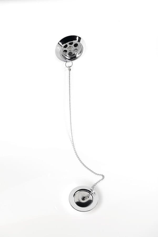 CHARLESTON wanna wolnostojąca 188x83x69cm, nogi białe, czarno/biała