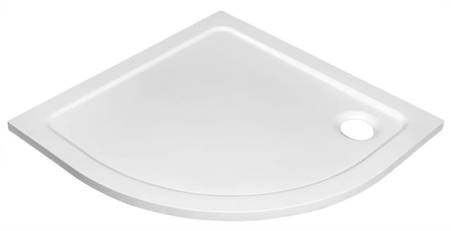 TECMI brodzik prysznicowy kompozytowy, półokrągły 90x90x3cm, R55