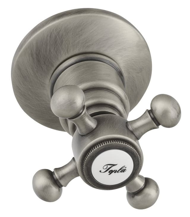 ANTEA podtynkowa bateria prysznicowa, 2 wyjścia, nikiel szczotkowany