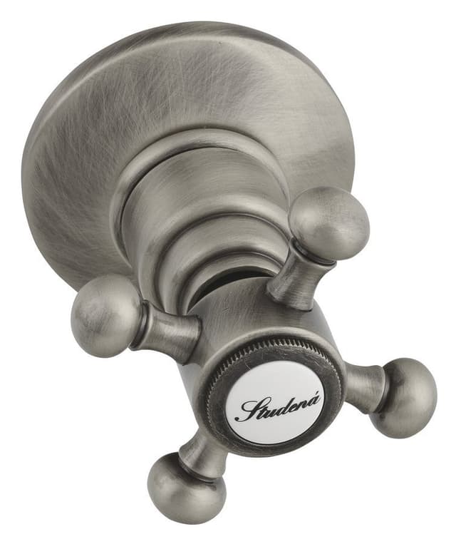 ANTEA podtynkowa bateria prysznicowa, 2 wyjścia, nikiel szczotkowany