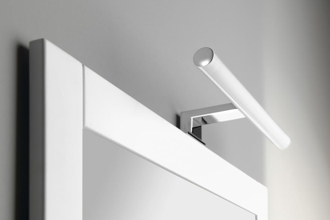 KRONAS oświetlenie LED, 6W, 230V, 400x40x100mm, IP44, plastik, chrome