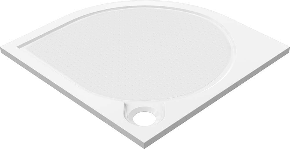 ARCA brodzik prysznicowy kompozytowy, półokrągły 80x80cm, R550