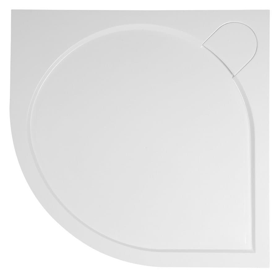 ARCA brodzik prysznicowy kompozytowy, półokrągły 90x90cm, R550