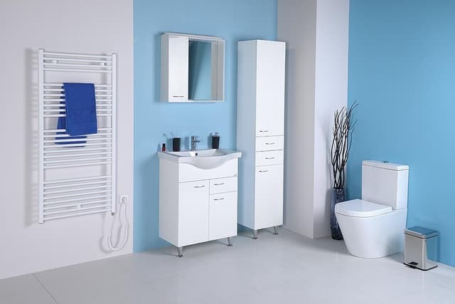 KERAMIA FRESH szafka umywalkowa, 1 szuflada, 60,6x74x34cm, biała