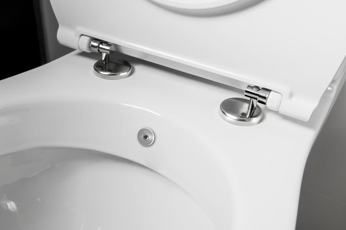 KAIRO CLEANWASH kompakt WC z funkcją bidetu, odpływ poziomy, biały