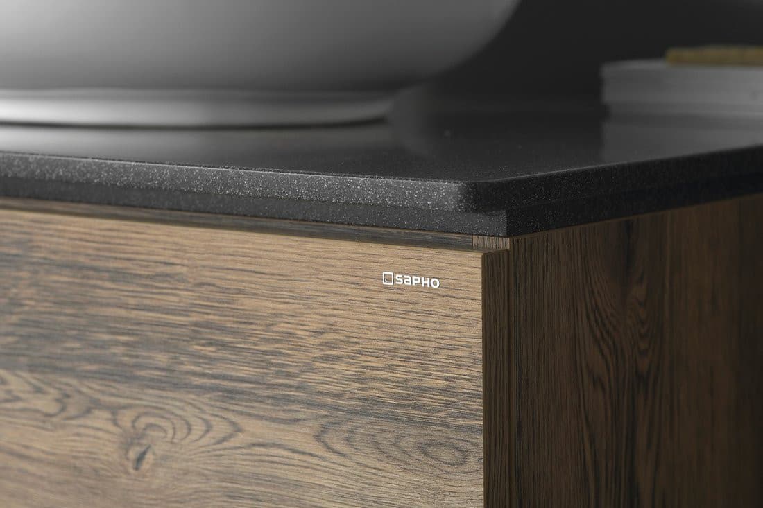 TREOS szafka wisząca dolna 35x53x50,5cm, lewa/prawa, dąb Collingwood