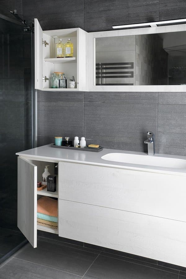 TREOS szafka wisząca dolna 35x53x50,5cm, lewa/prawa, dąb Collingwood