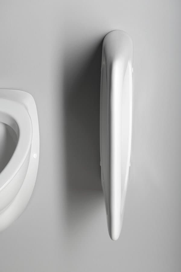 OLYMPOS ceramiczna ścianka oddzielająca, pisuarowa 40x62cm, biały