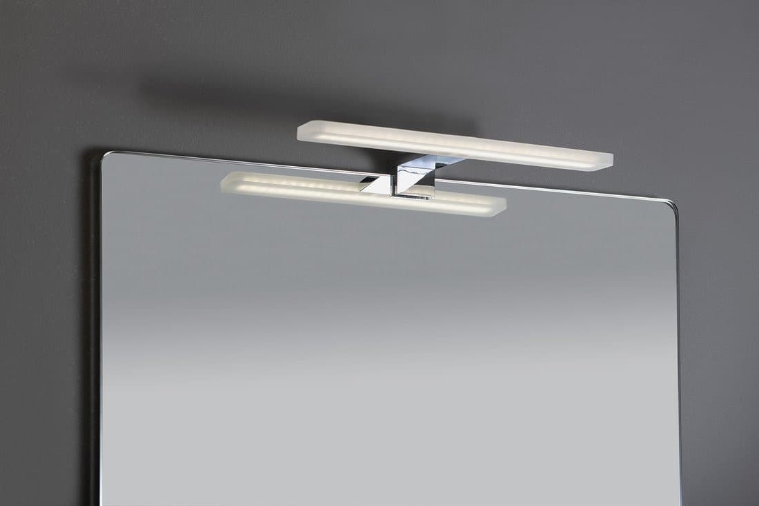 MIRAKA oświetlenie LED 5W, 230V, 300x35x120mm, IP44, akryl, chrome