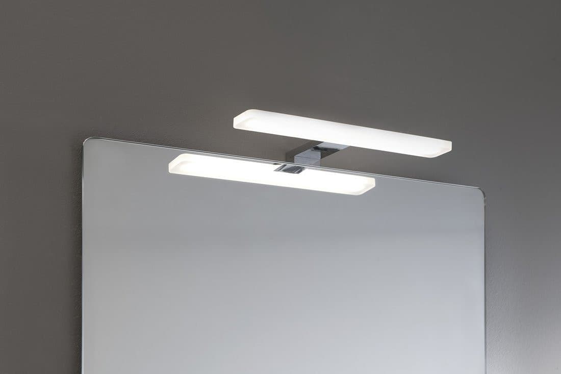 MIRAKA oświetlenie LED 5W, 230V, 300x35x120mm, IP44, akryl, chrome
