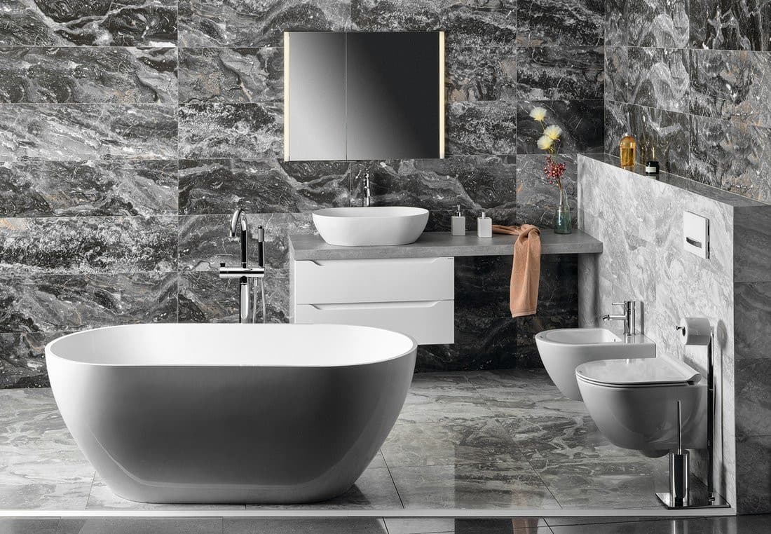 GEBERIT SIGMA50 Dual flush przycisk spłukujący, biały połysk/chrom