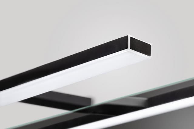 ESTHER 2 oświetlenie ścienne LED, 6 W, 280x14x107 mm, IP44, czarny