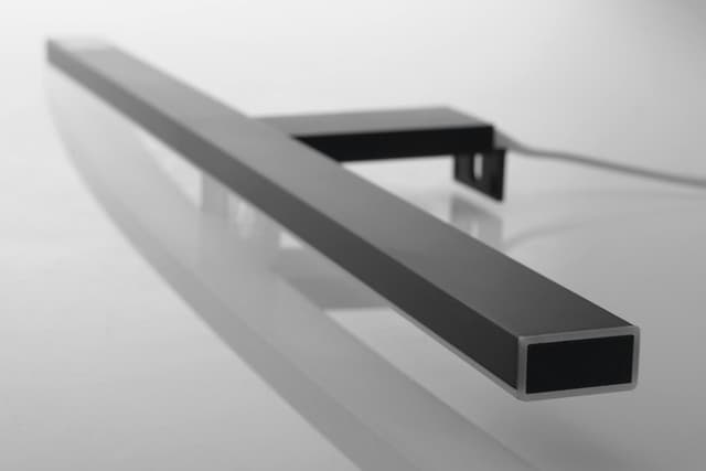 ESTHER 2 oświetlenie ścienne LED, 8 W, 500x14x107 mm, IP44, czarny