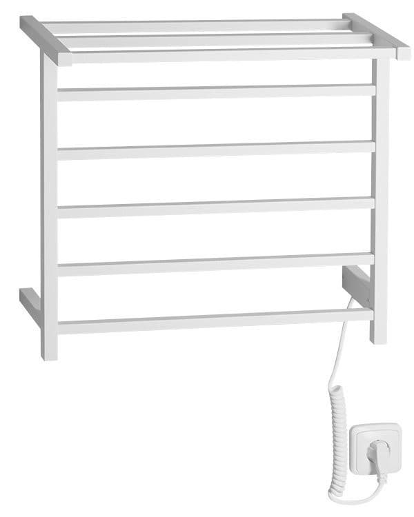 ELZOR elektryczna suszarka na ręczniki 500x470 mm, 60 W, biały mat