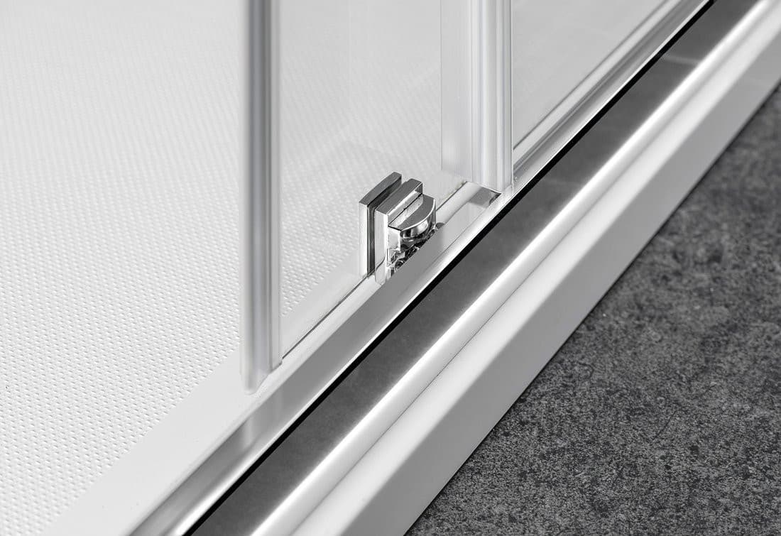 SIGMA SIMPLY kabina prysznicowa półokrągła 1000x800mm, R550, L/R, szkło czyste