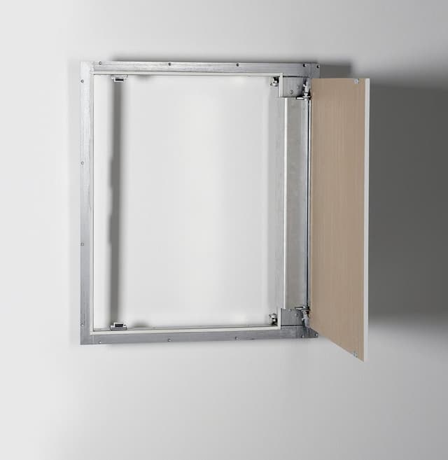 ZARZ drzwiczki rewizyjne pod płytki 60x80cm, otwieranie klik-klak, stal ocynkowana