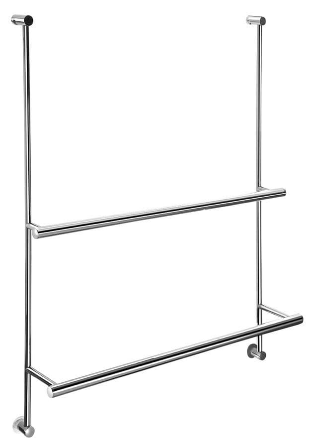 Wieszak na ręczniki do umieszczenia na kabinie prysznicowej 600x730x125mm