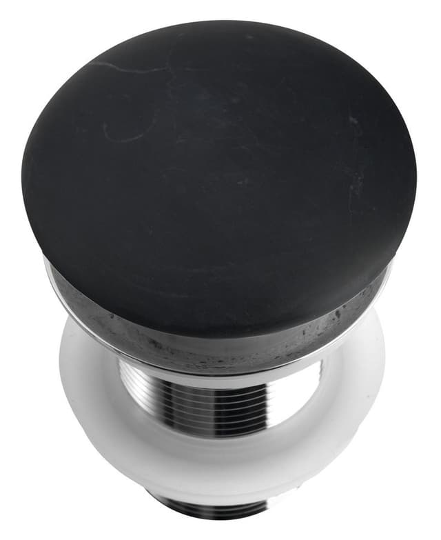 BLOK korek umywalkowy 5/4'', klik-klak, grzybek czarny marquin, mat