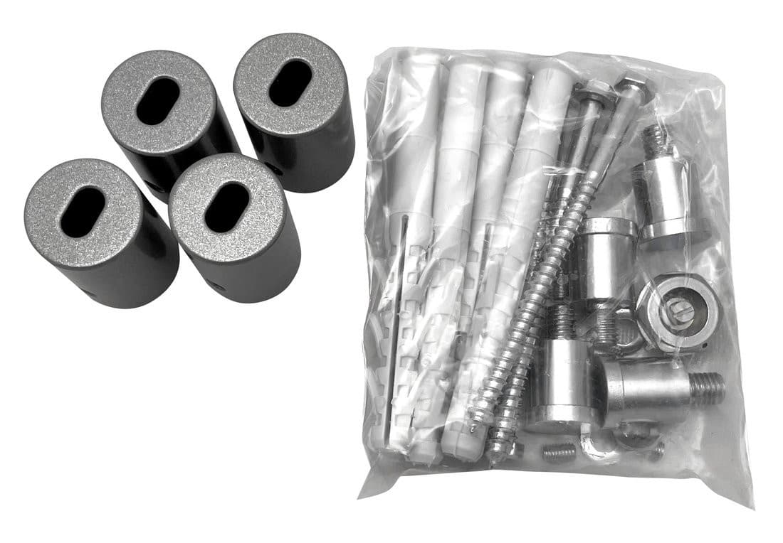 COLONNA zestaw montażowy do IR143 i IR145 i IR146, srebro metalik