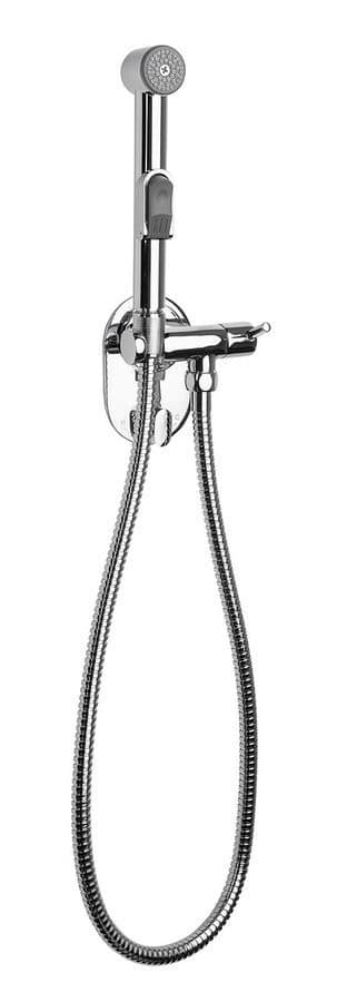 Regulator temperatury wody, podtynkowy, do prysznica bidetowego, chrom