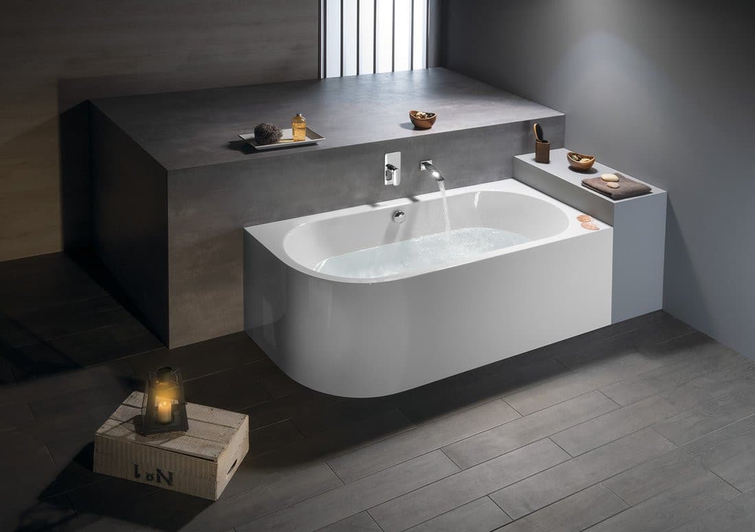 VIVA R MONOLITH wanna wolnostojąca przyścienna 170x75x60cm, biały