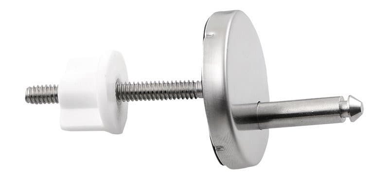 Śruba mocująca z nakrętką, uchwyt ze stali nierdzewnej, 2 szt., Do starszych siedzisk
