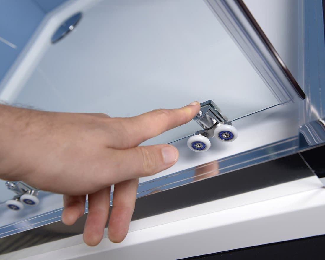 EASY kabina prysznicowa trójścienna 1600x700mm, wariant L/P, szkło czyste