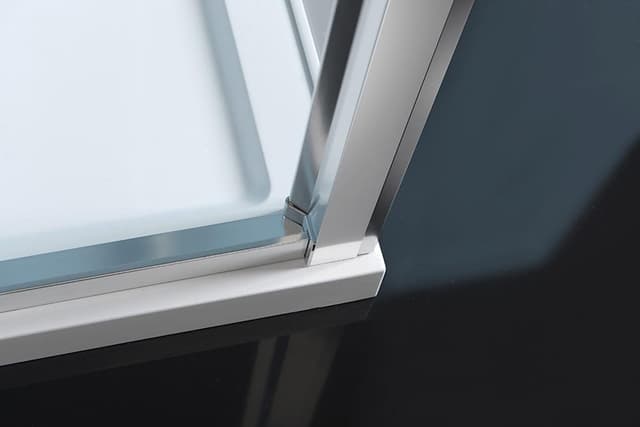 EASY kabina prysznicowa trójścienna 800-900x800mm,drzwi obrotowe, L/P, szkło czyste