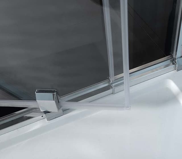 EASY kabina prysznicowa trójścienna 800-900x1000mm, drzwi obrotowe, L/P, szkło czyste