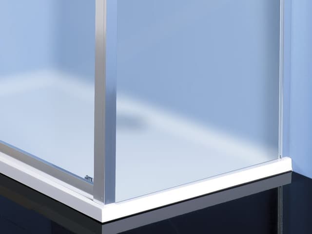 EASY kabina prysznicowa trójścienna 1100x900mm, wariant L/P, szkło Brick