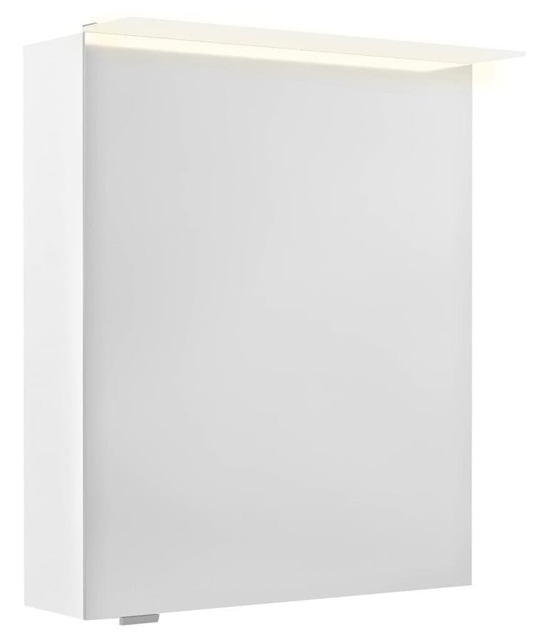 LINEX szafka z lustrem, oświetlenie LED, 60x70x15cm, lewa/prawa, biała