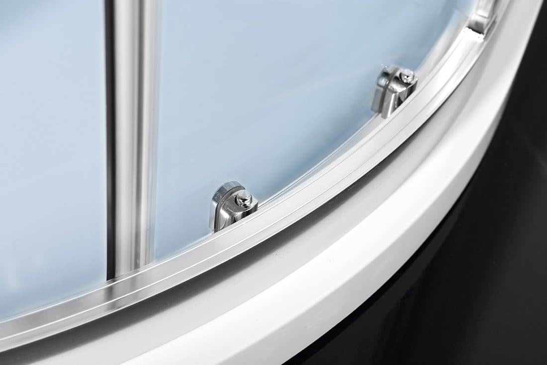 EASY kabina prysznicowa półokrągła 1200x800mm, L/R, szkło czyste