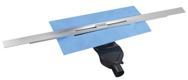 SLIM RIVER odpływ liniowy ze stali nierdzewnej z rusztem, L.400-1000, DN50