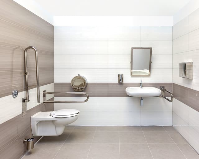 HANDICAP poręcz wspierająca typ-U 600mm, stal nierdzewna polerowana