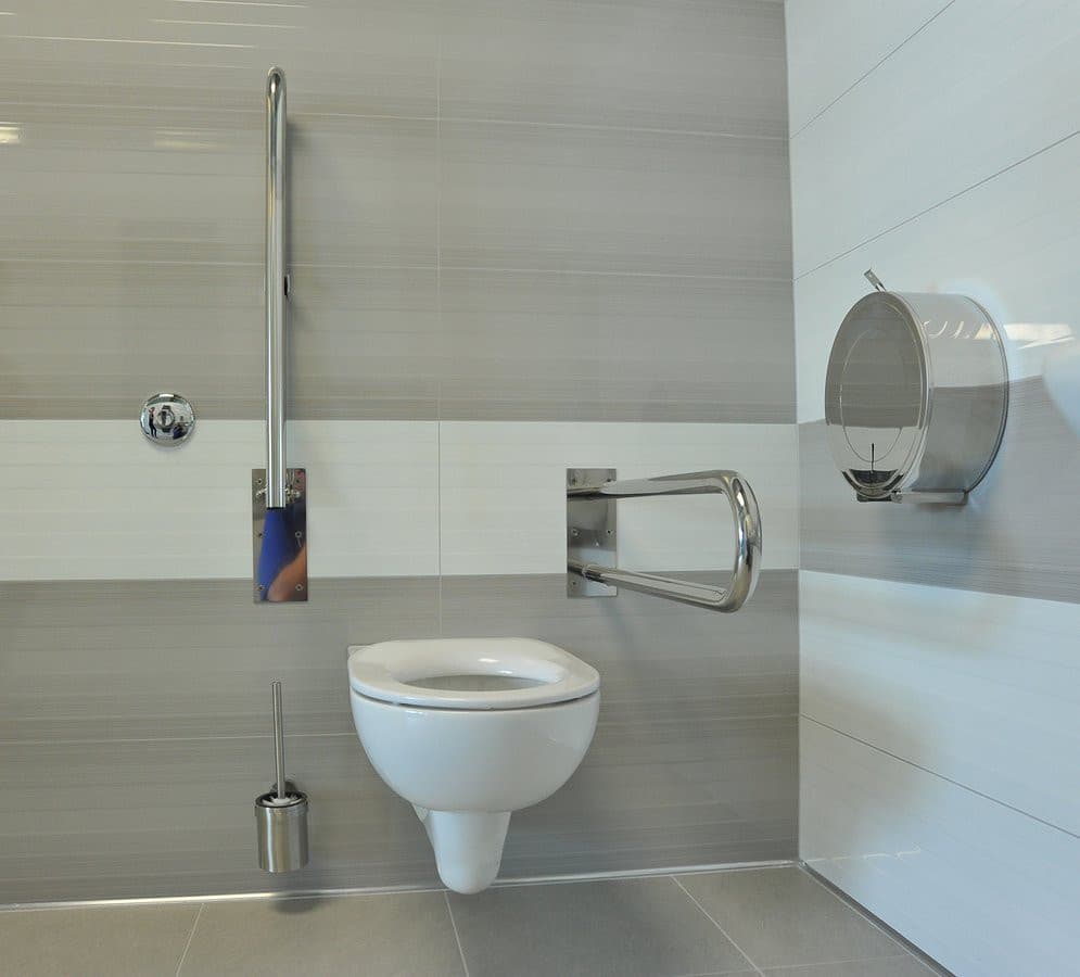 HANDICAP poręcz wspierająca typ-U 600mm, stal nierdzewna polerowana